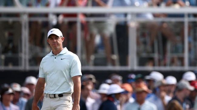 Rory McIlroy at the US Open.