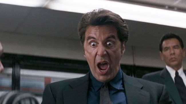 al pacino in heat yelling