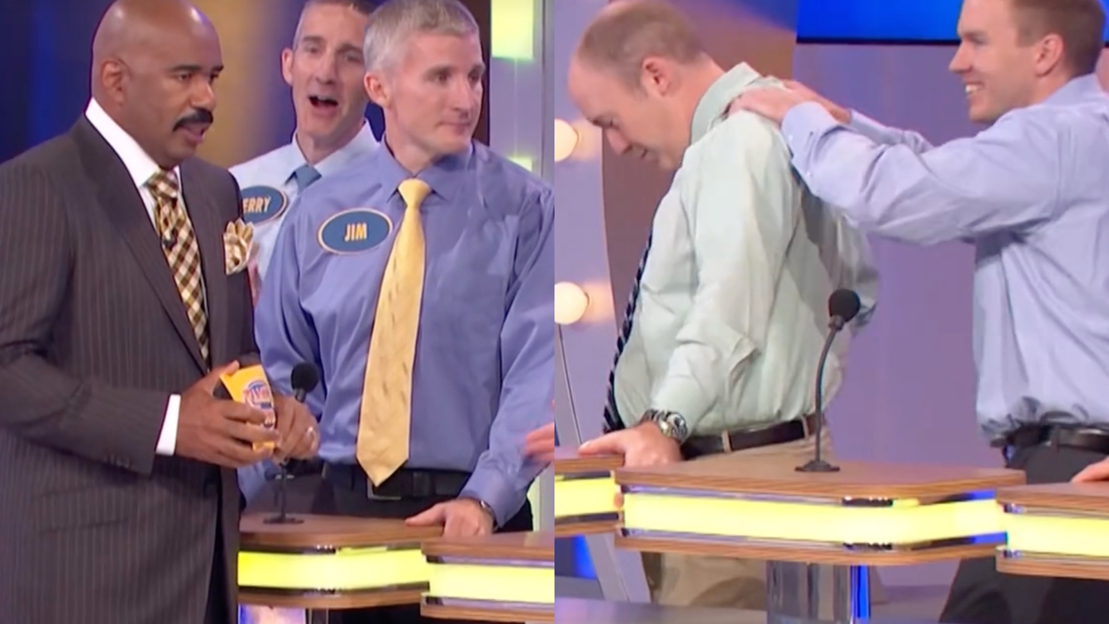 Family Feud contestant with bad answer