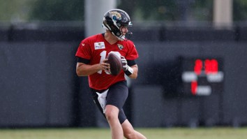 Mac Jones Looks So Happy To Be Out Of New England While Acting Goofy In Viral Video At Jags Camp