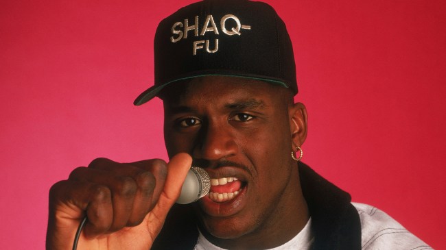 Shaq rapping