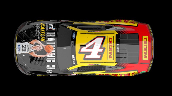 Caitlin Clark Paint Scheme Stewart-Haas Racing Josh Berry