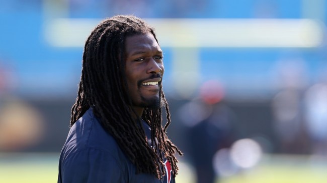 Jadeveon Clowney on the field for the Houston Texans.