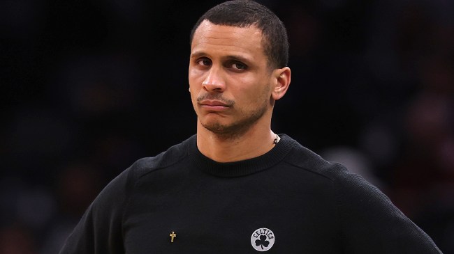 Celtics head coach Joe Mazzulla