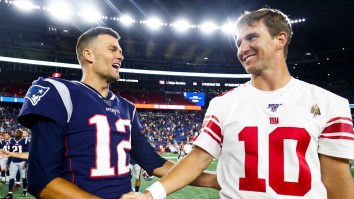 Tom Brady Signs Eli Manning Jersey With Funny Message For Eli