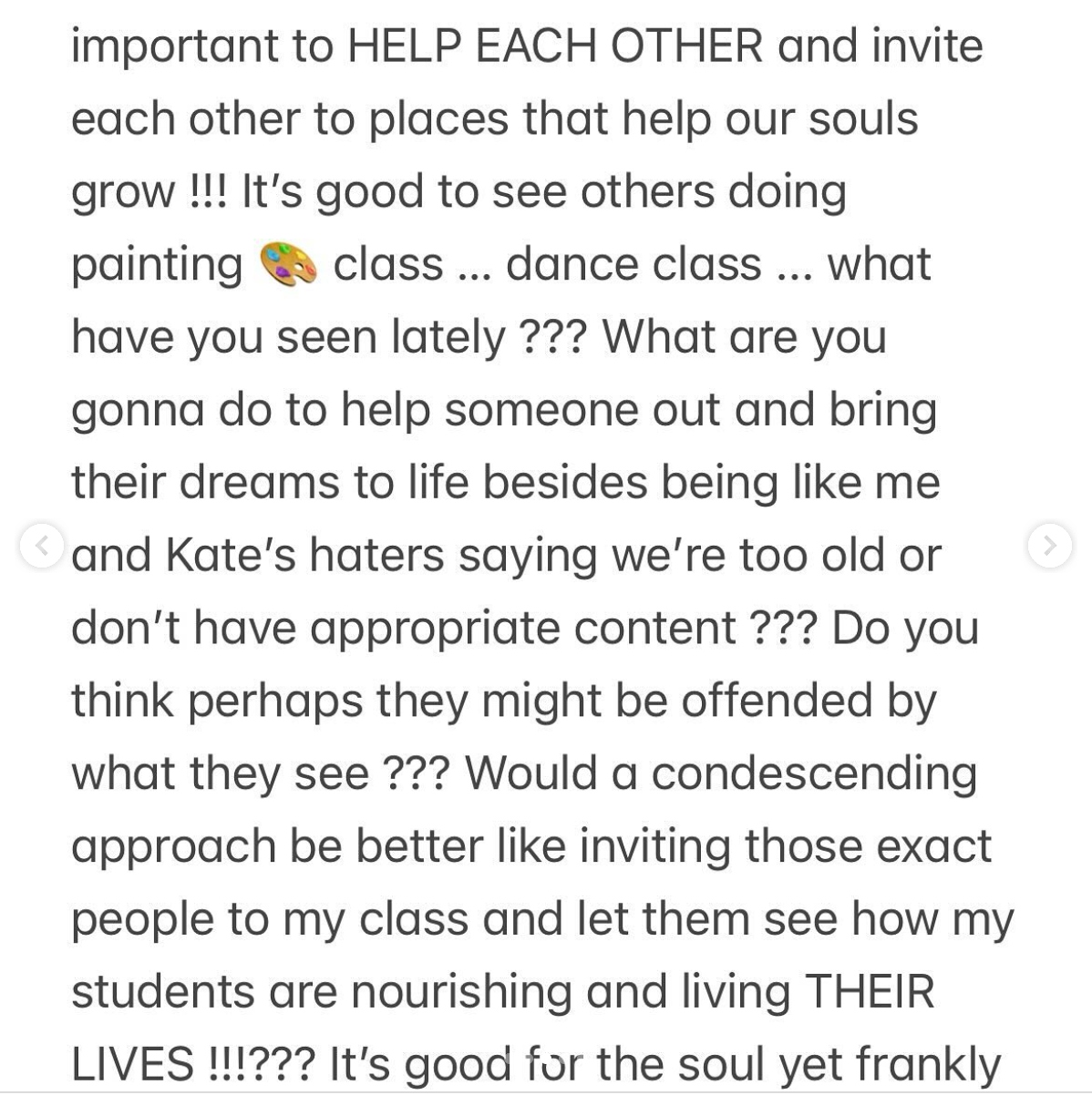 Britney Spears message to Ozzy Osbourne