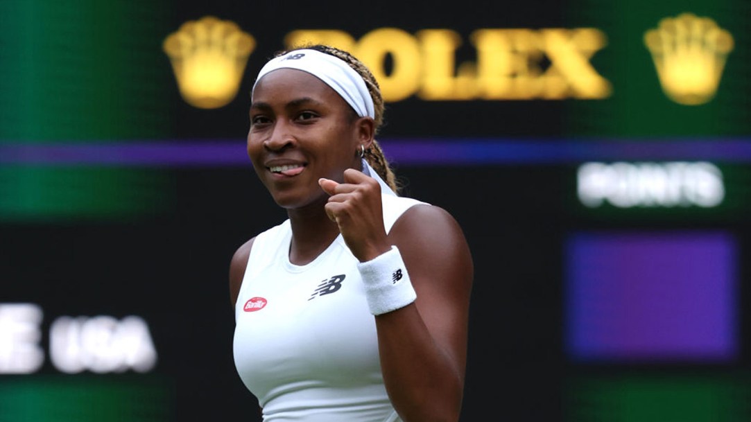 Coco Gauff Cheat Practice