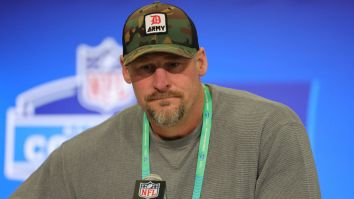 Football Season Silliness Is Officially Back As Lions HC Dan Campbell Gives Presser Behind Comically Large Podium