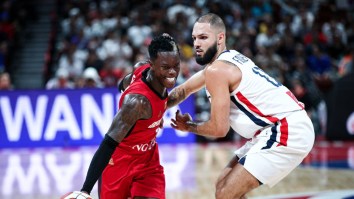 Evan Fournier Grabbed Dennis Schröder By The Throat During Wild Brawl At International Friendly