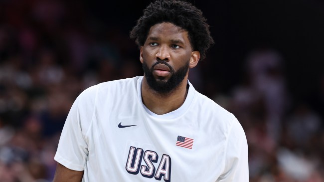 Joel Embiid at the Paris Olympics