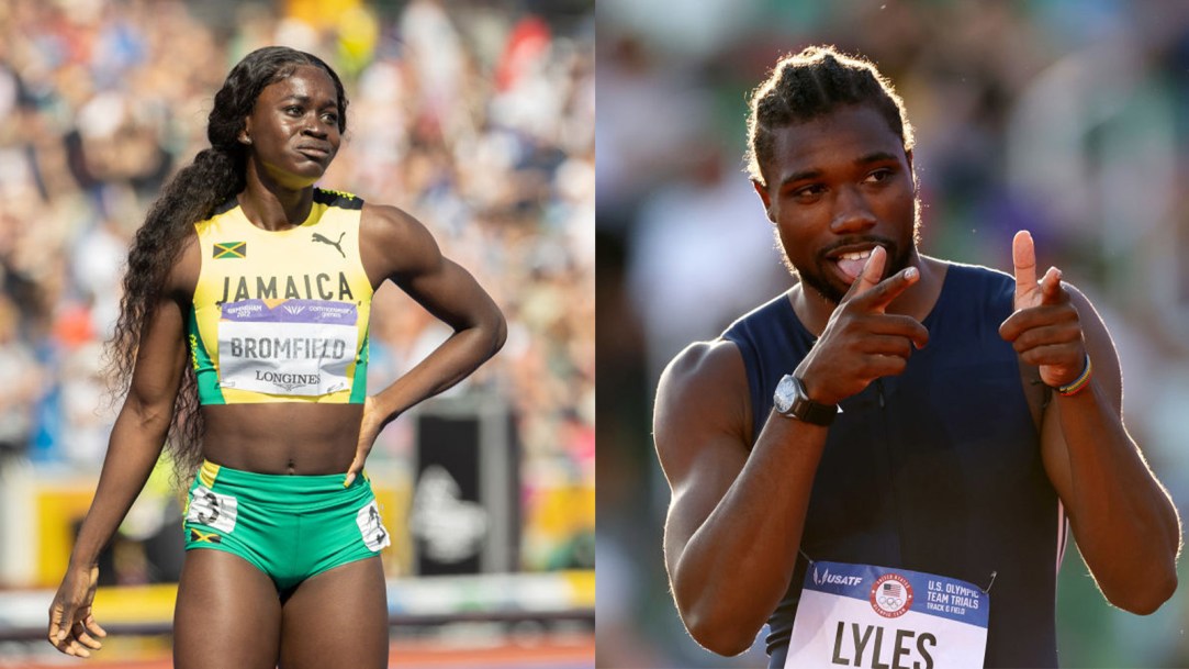 Noah Lyles Junelle Bromfield