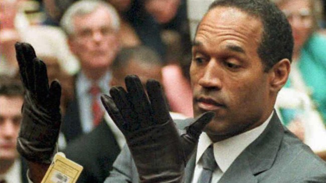 O.J. Simpson at murder trial