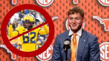 Quinn Ewers Refuses To Give Michigan Basic Respect By Referring To Wolverines By Their Proper Name