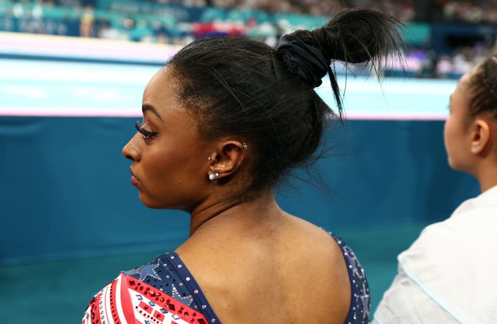 Simone Biles Bun Olympics