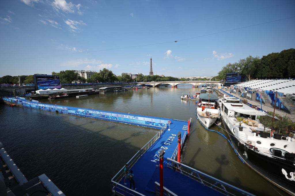 Seine Olympics Triathlon Poop Water Sewage Bacteria