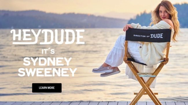 HEYDUDE x Sydney Sweeney