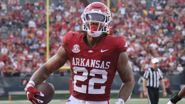 Arkansas RB Ja'Quinden Jackson