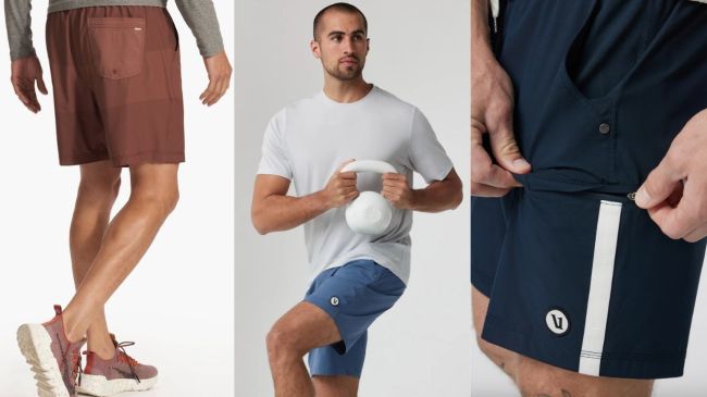 Shop Vuori athletic shorts