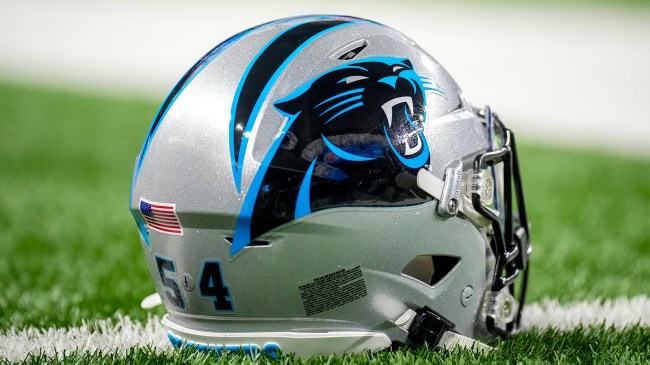 Carolina Panthers helmet