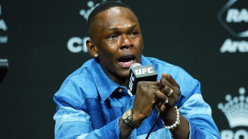 Israel Adesanya Cries During Heated Exchange With Dricus Du Plessis At UFC 305 Press Conference