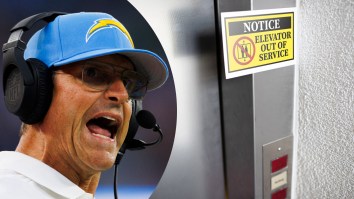 Jim Harbaugh Is Severely Disappointed He Didn’t Get Stuck In Elevator With 15 L.A. Chargers Players
