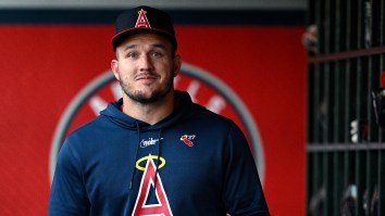 Mike Trout And His Son Pull His Rookie Card From A Pack In A Very Special Moment