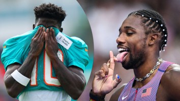 Noah Lyles Cooked Tyreek Hill For Chasing Clout Instead Of Actually Racing World’s Fastest Man