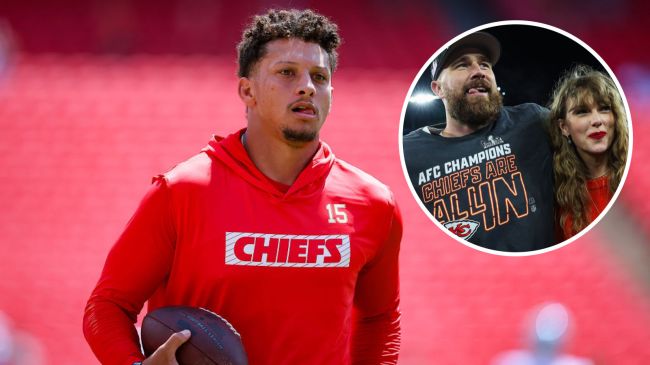 patrick mahomes travis kelce taylor swift