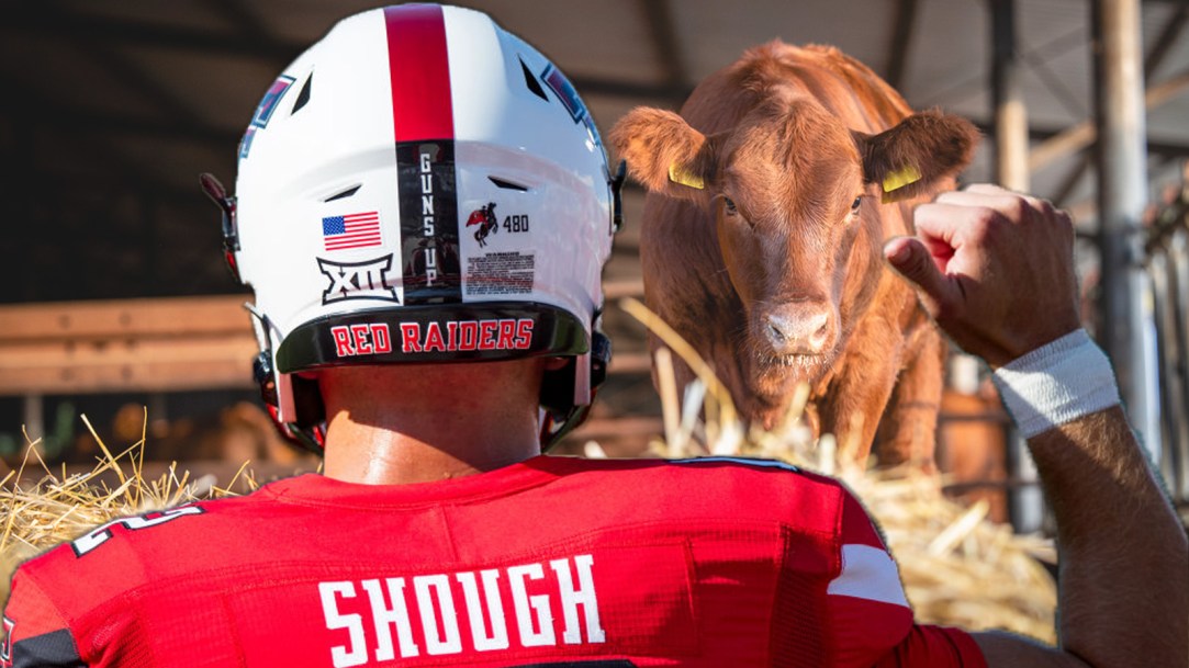 Tyler Shough Texas Tech Cow Poop