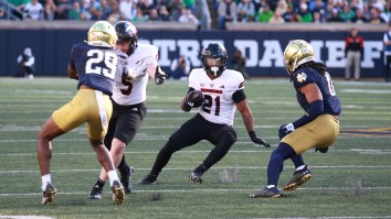 Northern Illinois RB Gavin Williams Saved Notre Dame Upset With Heads Up Play