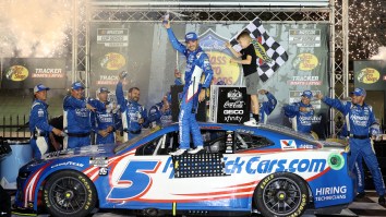 NASCAR Star Kyle Larson In Hot Water After Trashing Fans Following Bristol Win