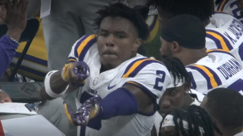 LSU’s Kyren Lacy Under Fire Over Gun Shooting Celebration Vs USC