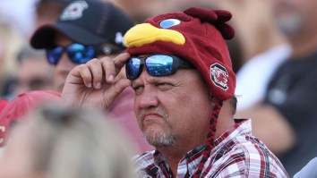 South Carolina Celebrated Ugly Win After Fans Completely Abandoned Their Team During Upset Scare