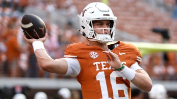 College Football World Reacts As Arch Manning Replaces Quinn Ewers Against Georgia