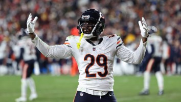 VIDEO: Chicago Bears Player Was Trash Talking Washington Fans During Game-Losing Hail Mary