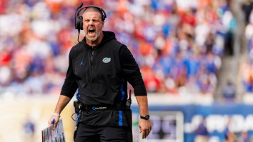 Florida Gators Coach Billy Napier Destroys Clipboard In Anger During Embarrassing Blowout Loss