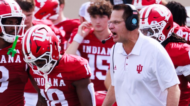 Indiana coach Curt Cignetti