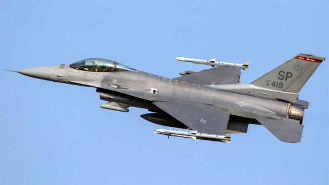 F-16 fighter jet US Air Force