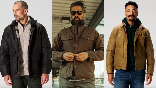 Shop waxed jackets on sale for Black Friday at Huckberry