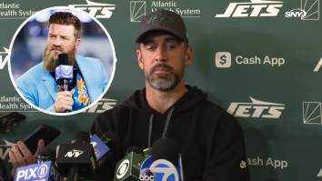 Aaron Rodgers Claims He Didn’t See Mike Williams Shot At Him, Ryan Fitzpatrick Calls Him Out For Lying