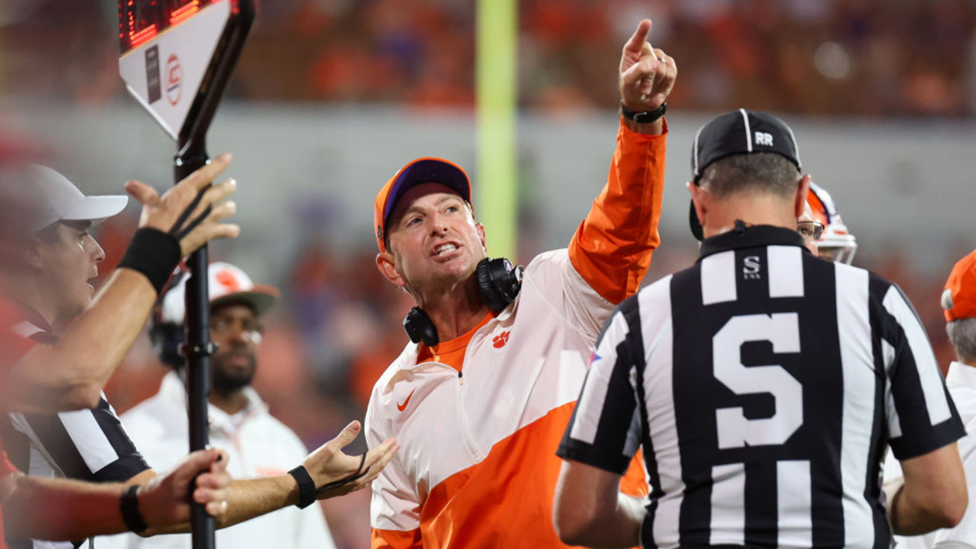 Dabo Swinney Extra Point Two Point Conversion Clemson