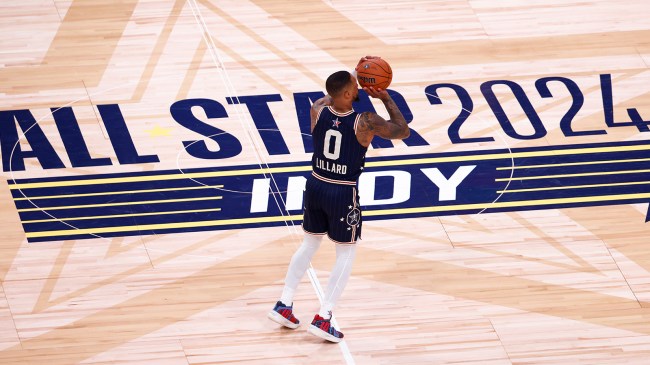 Damian Lillard at NBA All Star Game