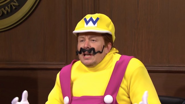 elon musk as wario on SNL