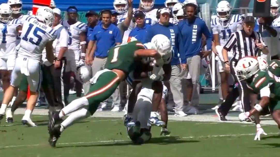 Miami Duke Football Punch