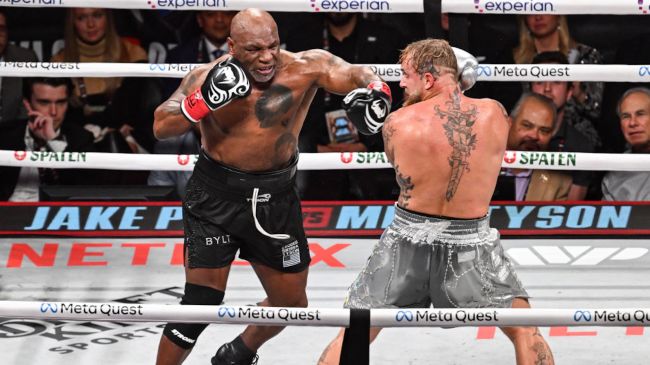 mike tyson and jake paul boxing