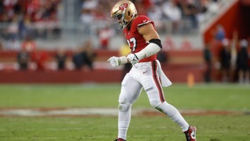 Nick Bosa Hits ‘Trump Dance’ Celly Hours After Landing NFL Fine For ‘MAGA’ Hat