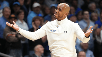 College Basketball Coach Broke His Wrist Doing Mysterious ‘Coaching Stuff’ At Halftime Of Upset Scare