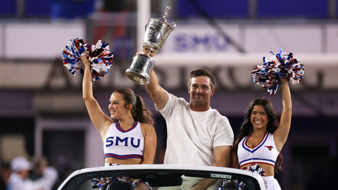 Bryson DeChambeau SMU Penn State Plane Airport Full