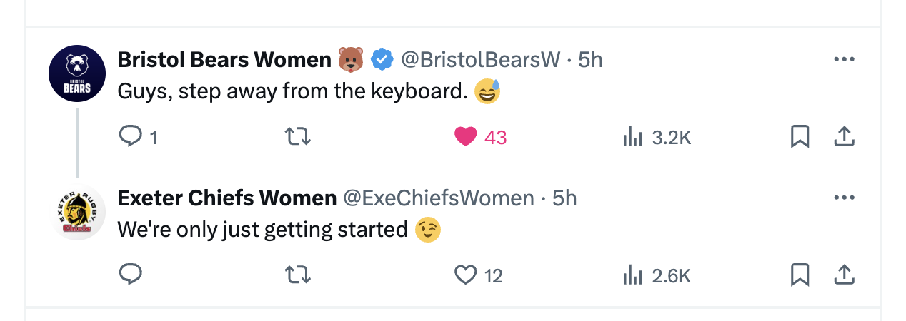 women's rugby replies