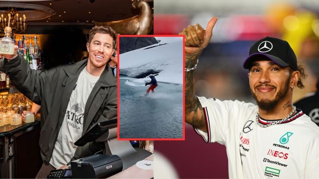 Shaun White calls F1 star Lewis Hamilton the greatest of all time